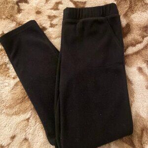 Athletic Works Girls Fleece Sweatpants, Black Size L/G (10-12)